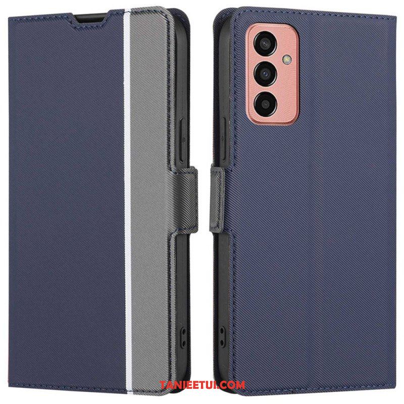 Etui Folio do Samsung Galaxy M13 Ultra Cienki Dwukolorowy