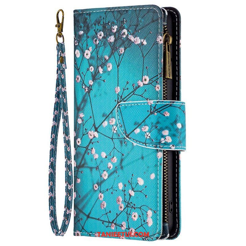 Etui Folio do Samsung Galaxy M23 5G Drzewna Torebka I Smycz