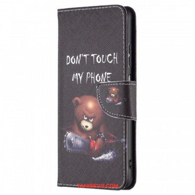 Etui Folio do Samsung Galaxy M23 5G Niebezpieczny Niedźwiedź