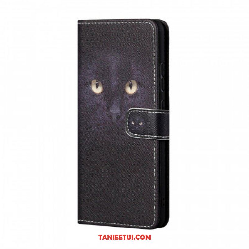 Etui Folio do Samsung Galaxy M23 5G z Łańcuch Stringi Kot