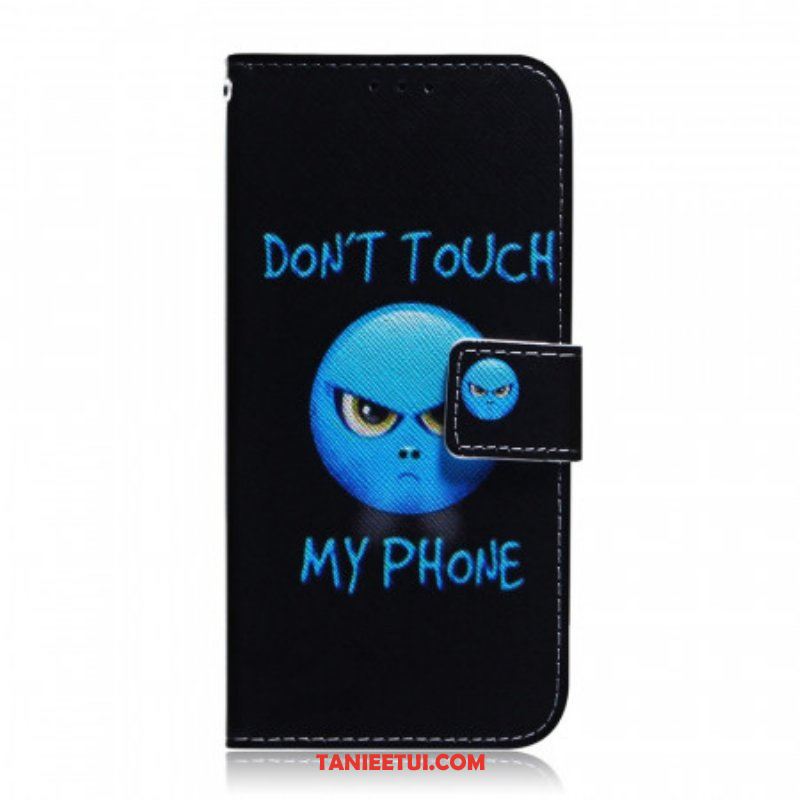 Etui Folio do Samsung Galaxy M32 Telefon Z Emotikonami