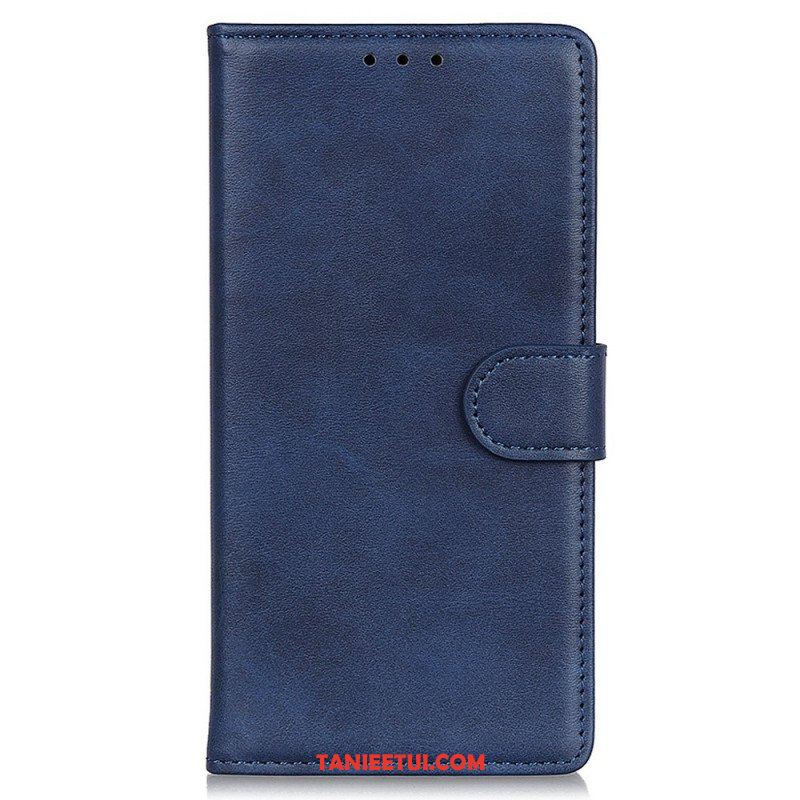 Etui Folio do Samsung Galaxy M53 5G Matowa Sztuczna Skóra