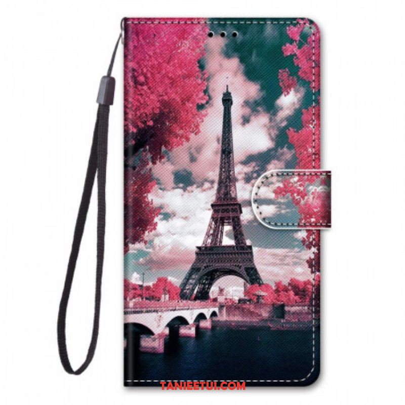 Etui Folio do Samsung Galaxy M53 5G Wieża Eiffla