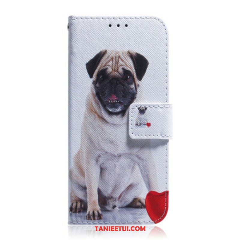 Etui Folio do Samsung Galaxy S21 5G Mops Pies