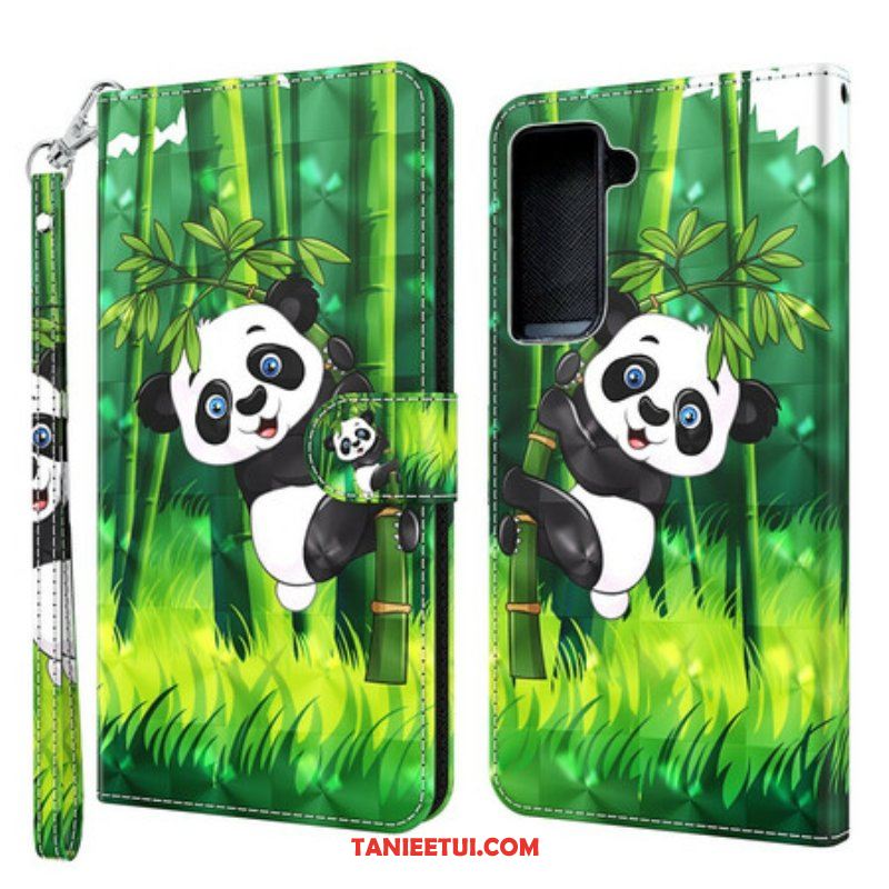 Etui Folio do Samsung Galaxy S21 5G Panda I Bambus