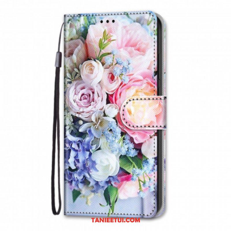 Etui Folio do Samsung Galaxy S21 Ultra 5G Kwiatowy Cud