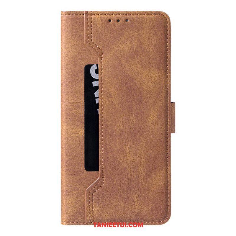 Etui Folio do Samsung Galaxy S22 Ultra 5G Posiadacz Karty Z Przodu