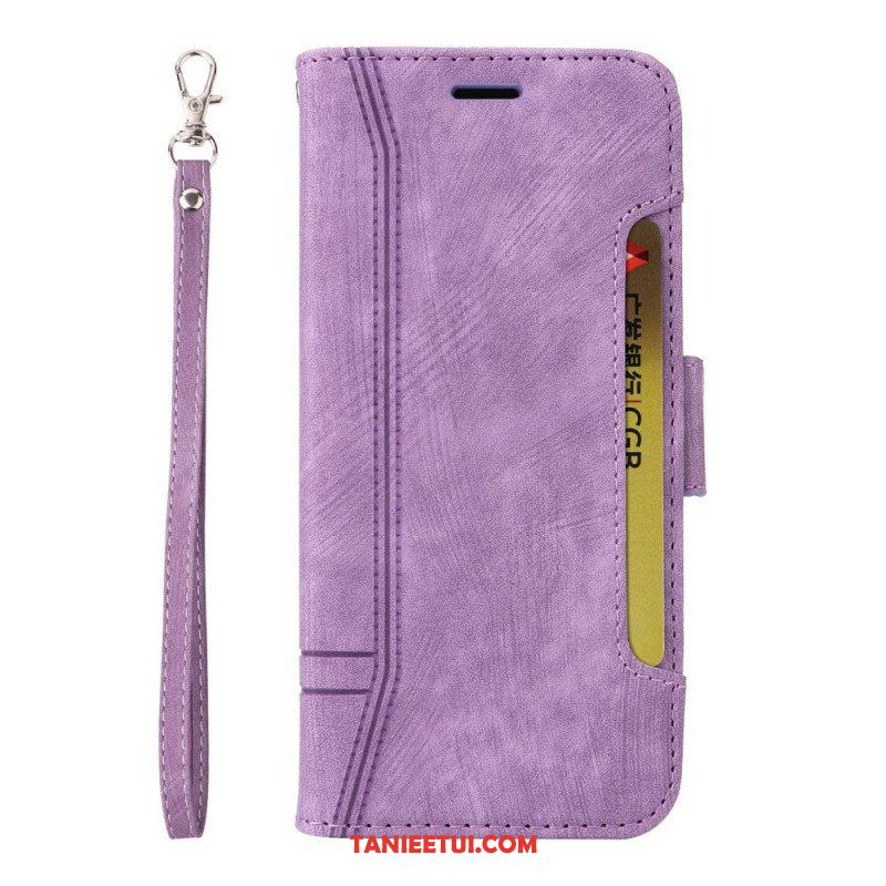 Etui Folio do Samsung Galaxy S23 5G Betopnice Przednie Etui Na Karty