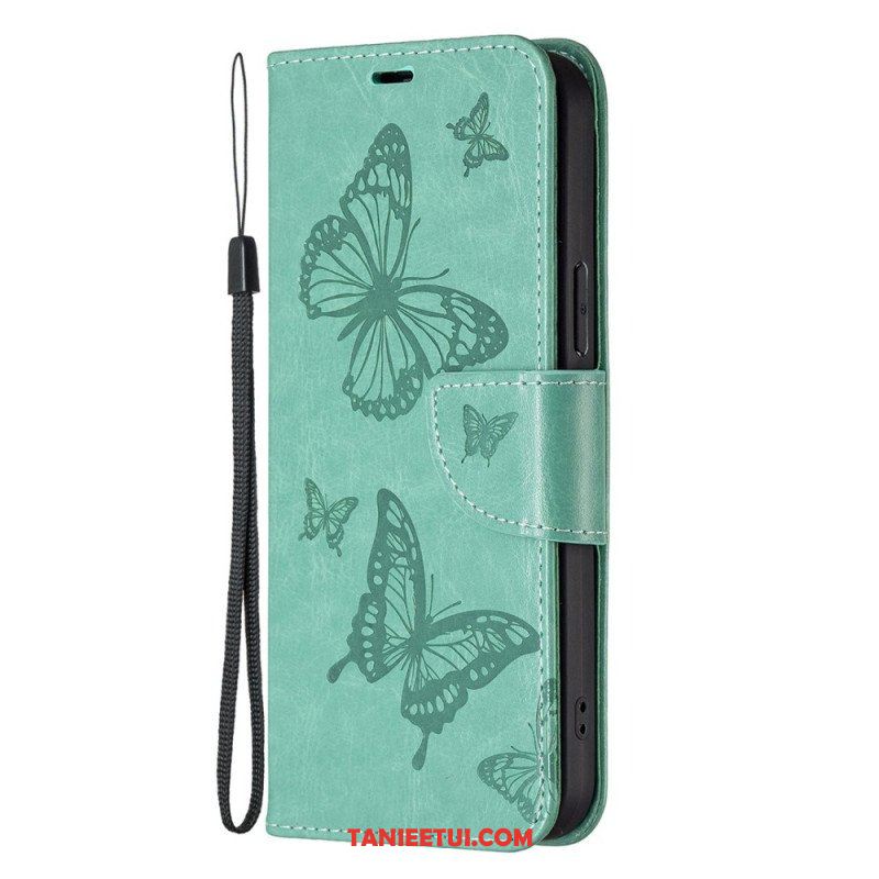 Etui Folio do Samsung Galaxy S23 Plus 5G Gigantyczne Motyle