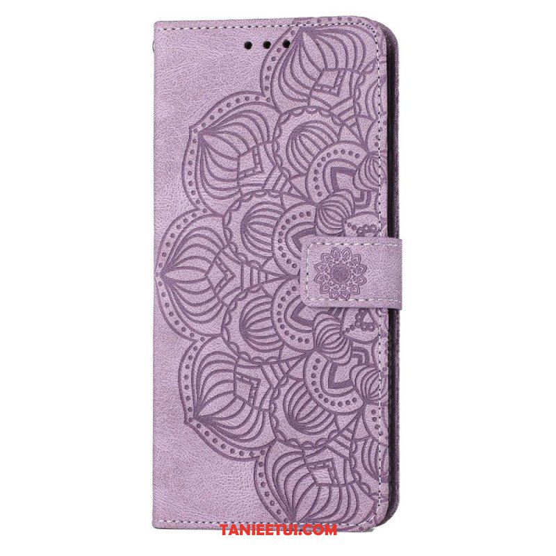 Etui Folio do Samsung Galaxy S23 Plus 5G z Łańcuch Paskowata Mandala