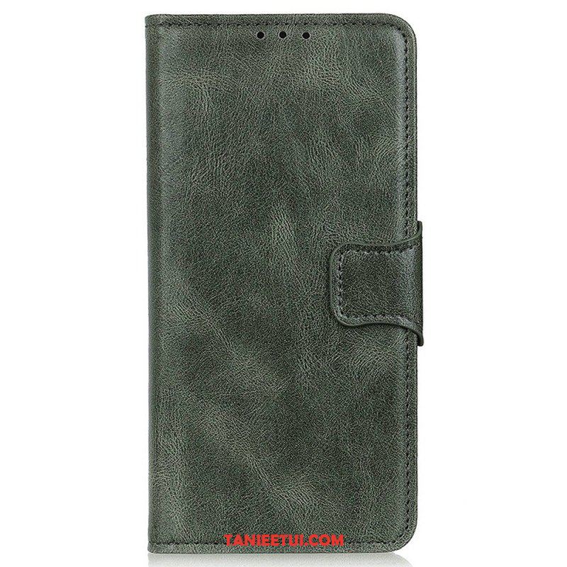 Etui Folio do Samsung Galaxy S23 Ultra 5G Stylowe Skórzane Zapięcie Dwustronne