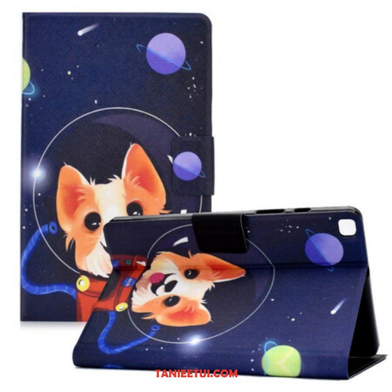 Etui Folio do Samsung Galaxy Tab A7 Lite Kosmiczny Pies