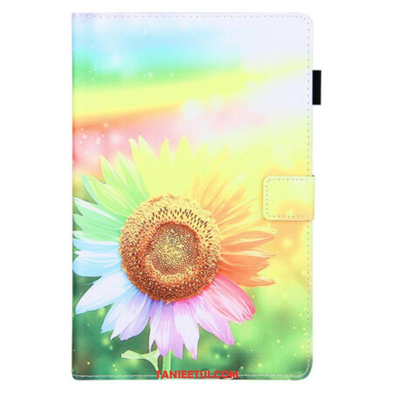 Etui Folio do Samsung Galaxy Tab A7 Lite Kwiaty W Słońcu