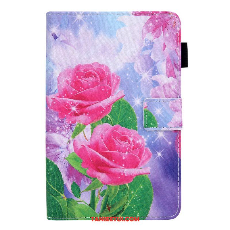 Etui Folio do Samsung Galaxy Tab A8 (2021) Kwiaty Marzeń