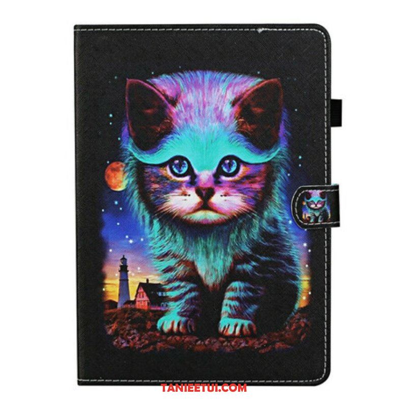 Etui Folio do Samsung Galaxy Tab S8 / Tab S7 Kot Elektryczny