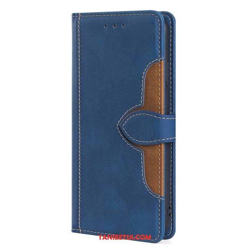 Etui Folio do Sony Xperia 1 IV Dwukolorowy Kwiatowy