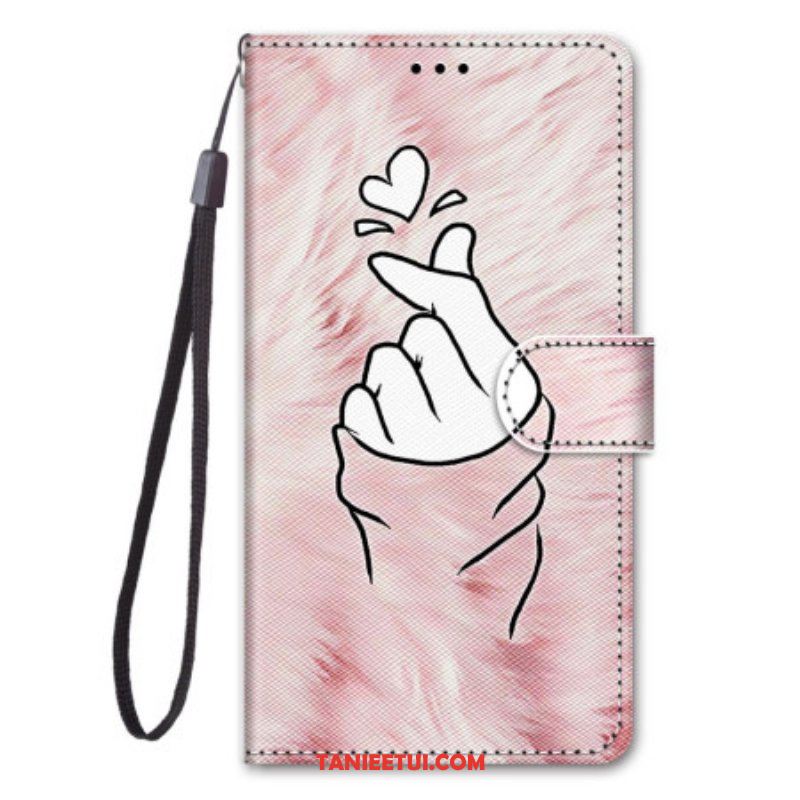 Etui Folio do Sony Xperia 1 IV Serce Palca