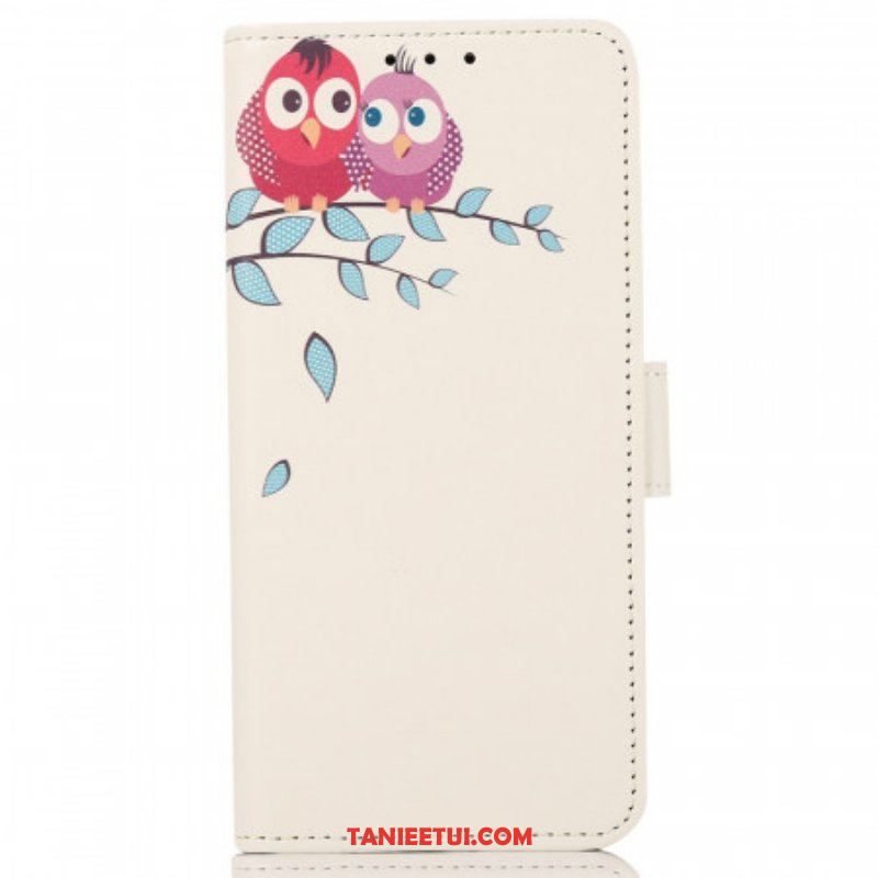 Etui Folio do Sony Xperia Pro-I Para Sowy Na Drzewie