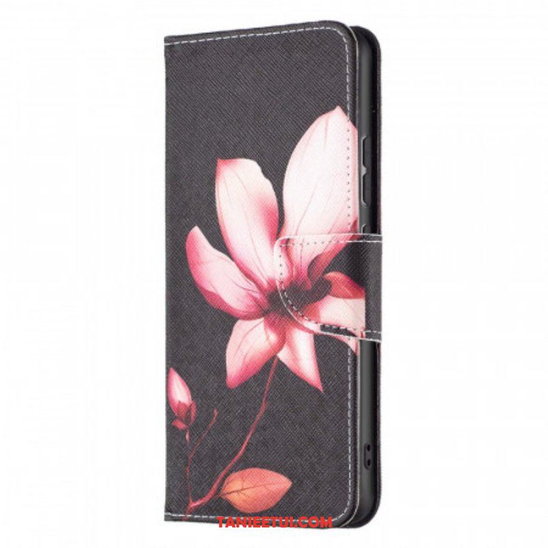 Etui Folio do Xiaomi 12 / 12X Różowy Kwiat