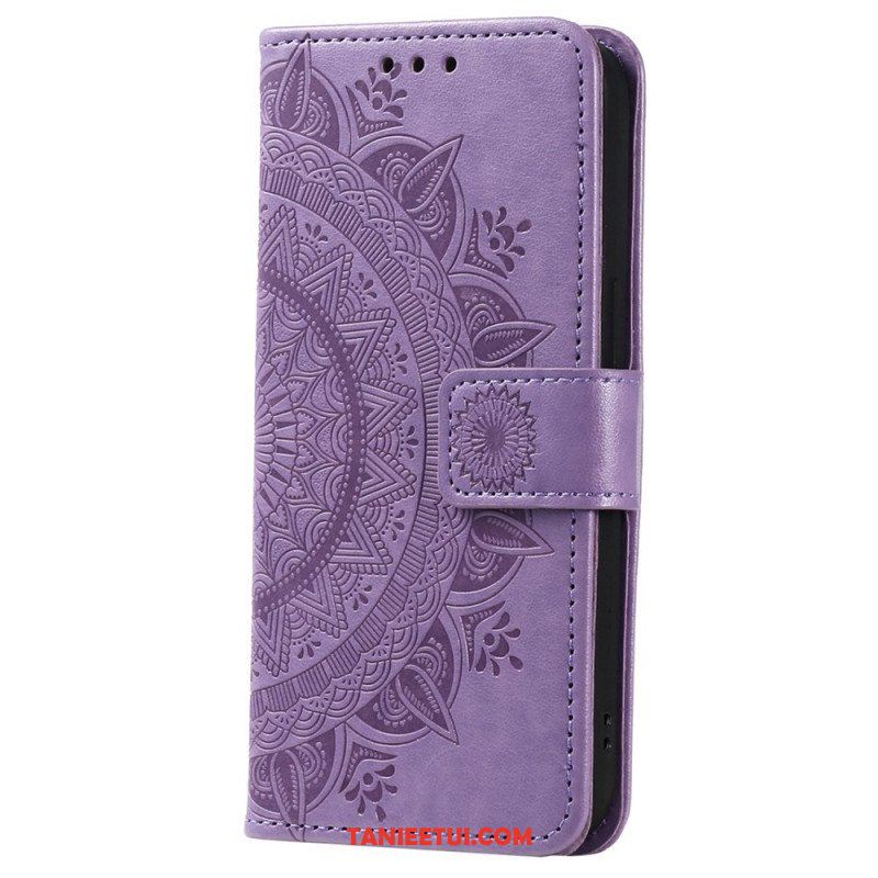 Etui Folio do Xiaomi 12T / 12T Pro Mandala Sun Ze Smyczą