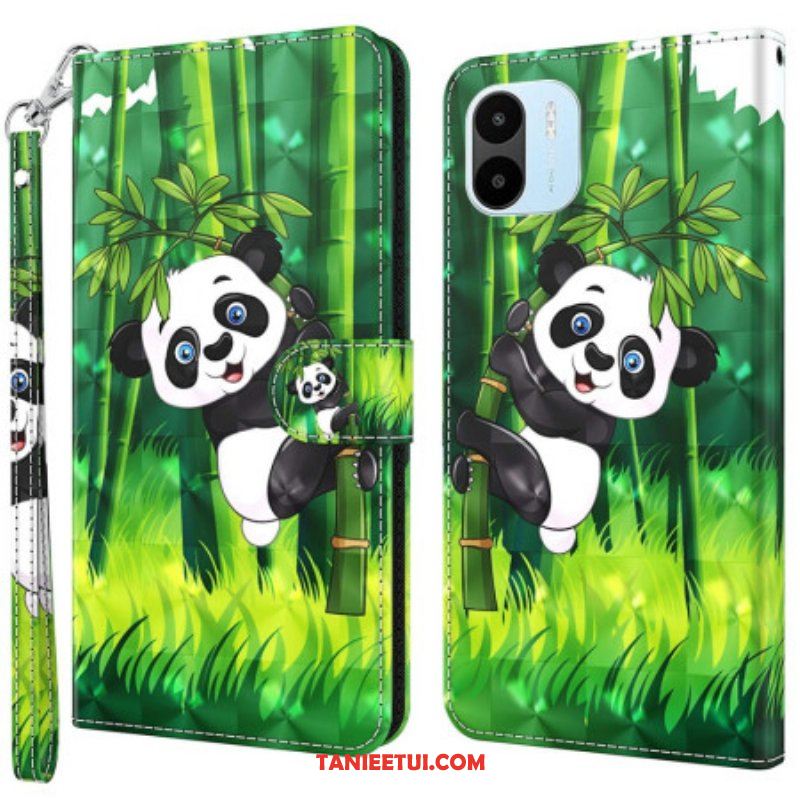 Etui Folio do Xiaomi Redmi A1 Panda I Bambus