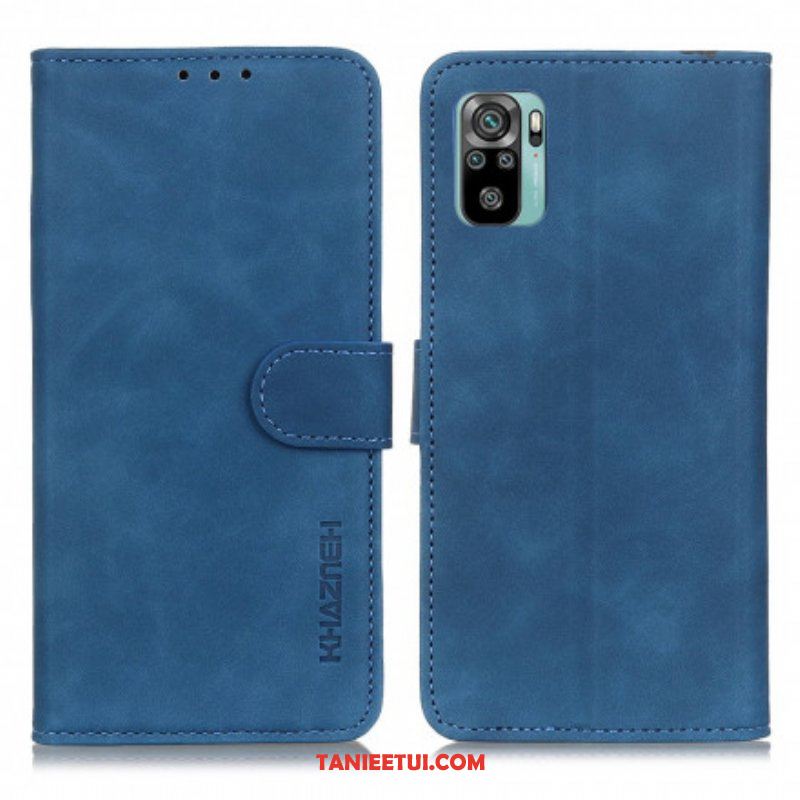 Etui Folio do Xiaomi Redmi Note 10 / 10S Khazneh Efekt Skóry W Stylu Vintage