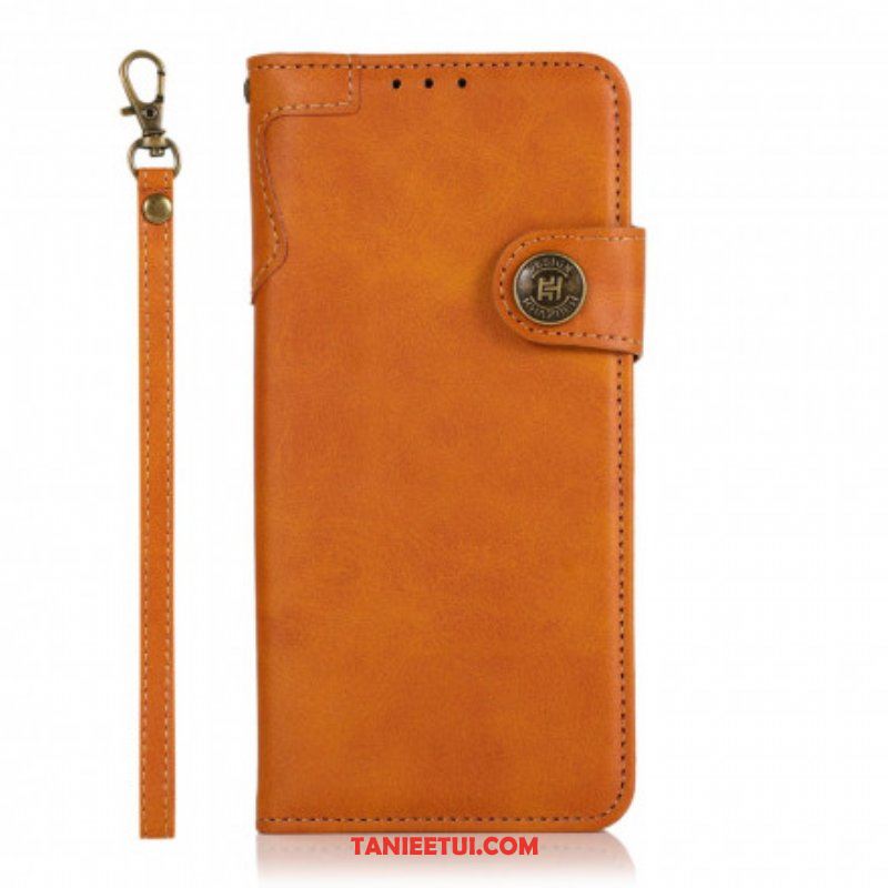 Etui Folio do Xiaomi Redmi Note 10 5G Imitacja Skóry Khazneh