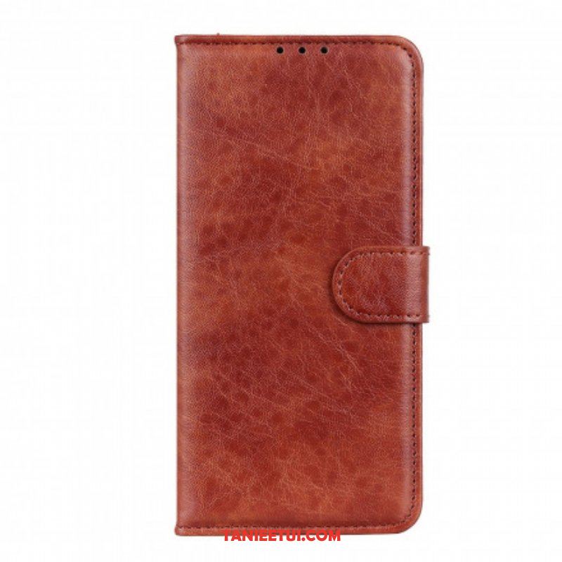 Etui Folio do Xiaomi Redmi Note 10 Pro Teksturowana Sztuczna Skóra