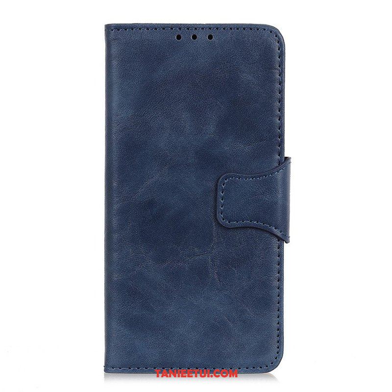 Etui Folio do Xiaomi Redmi Note 11 Pro / 11 Pro 5G Dwustronne Zapięcie Ze Skóry Dwoinowej