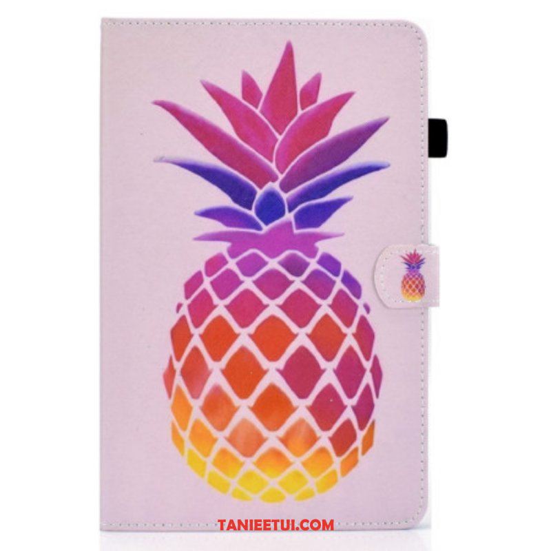 Etui Folio do iPad 10.9" (2022) Kolorowy Ananas