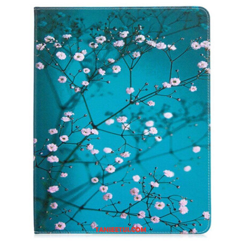 Etui Folio do iPad Pro 12.9" (2022) Wzór Nadruku Drzewa Sakura