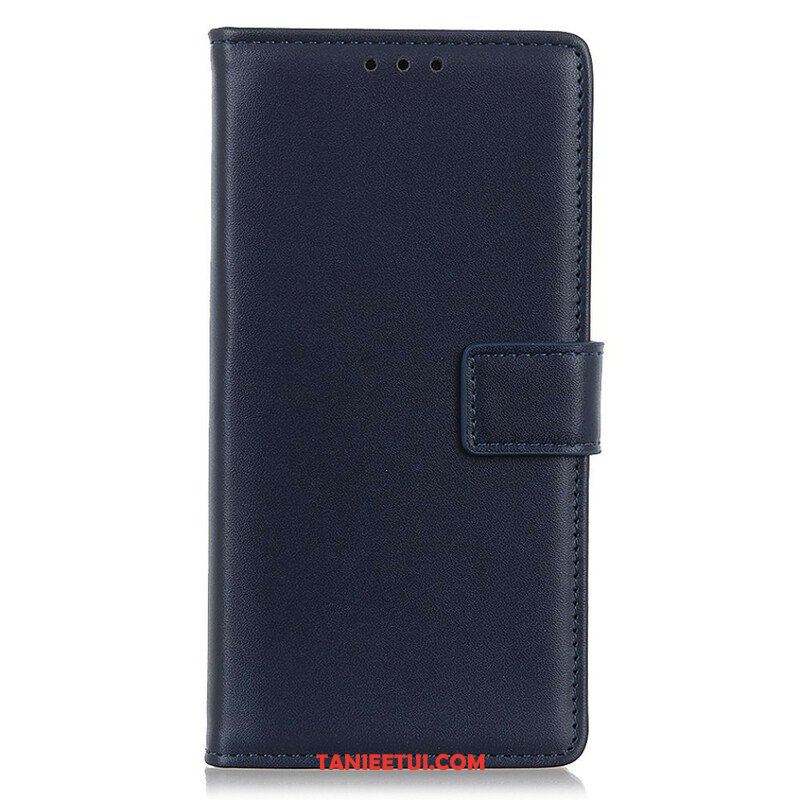 Etui Folio do iPhone 13 Mini Prosty Efekt Skóry