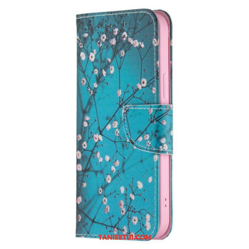 Etui Folio do iPhone 13 Pro Max Kwitnąca Gałąź