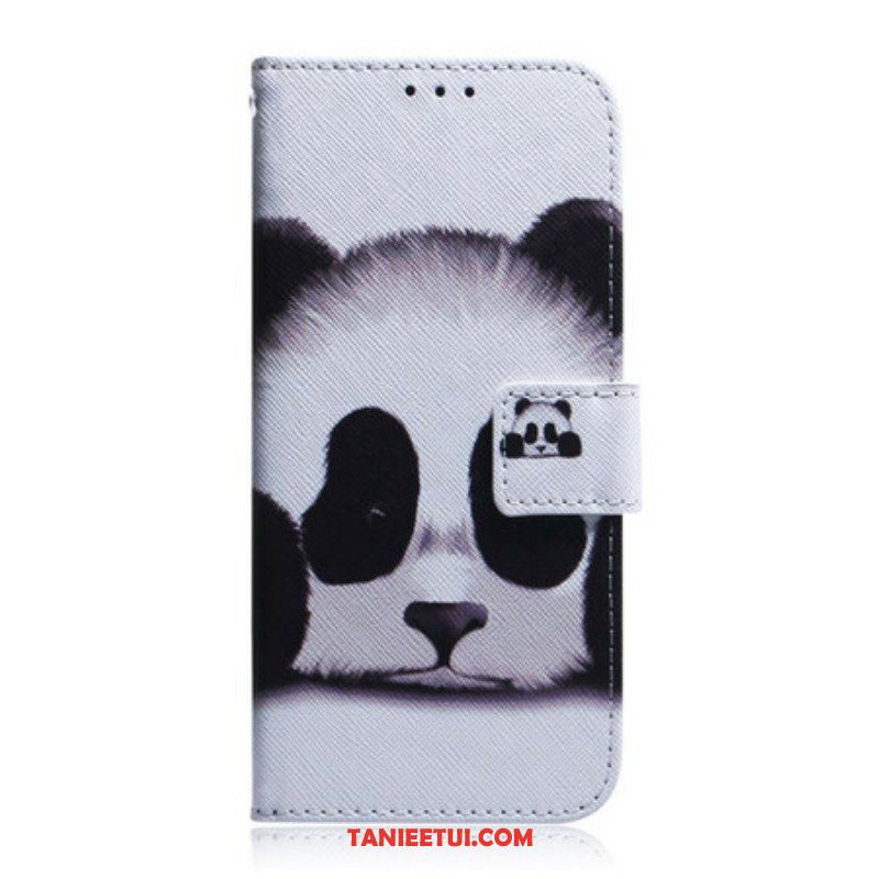 Etui Folio do iPhone 13 Pro Max Twarz Pandy