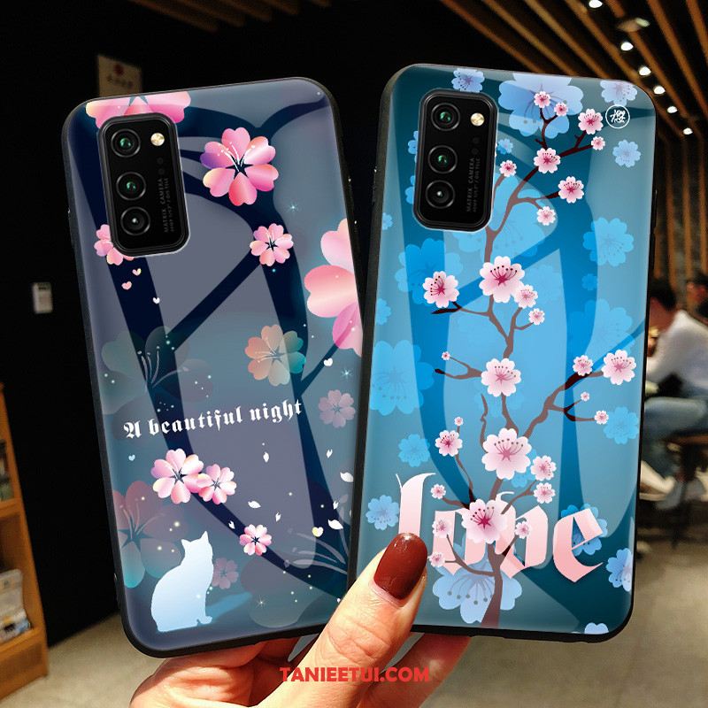 Etui Honor View30 Pro Anti-fall Ochraniacz Szkło, Futerał Honor View30 Pro Niebieski Sakura Telefon Komórkowy