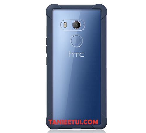 Etui Htc U11+ Miękki Trudno Anti-fall, Pokrowce Htc U11+ Czarny Telefon Komórkowy Niebieski