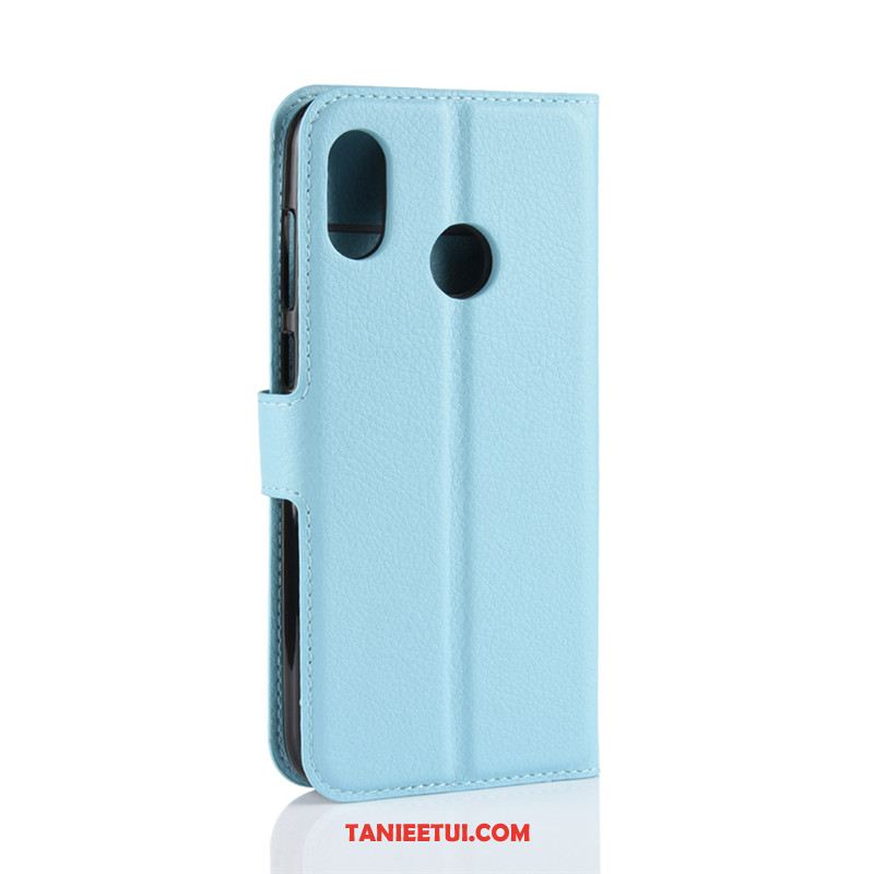 Etui Htc U12 Life Anti-fall Telefon Komórkowy Skórzany Futerał, Obudowa Htc U12 Life Niebieski Miękki Ochraniacz