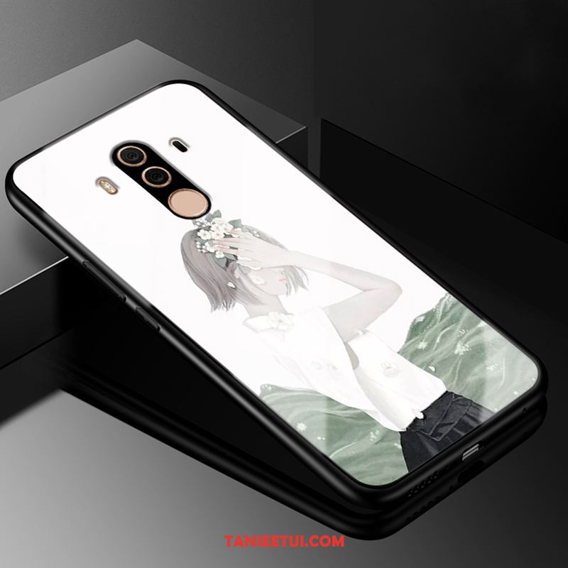 Etui Huawei Mate 10 Pro Ochraniacz Silikonowe All Inclusive, Futerał Huawei Mate 10 Pro Biały Sztuka Szkło