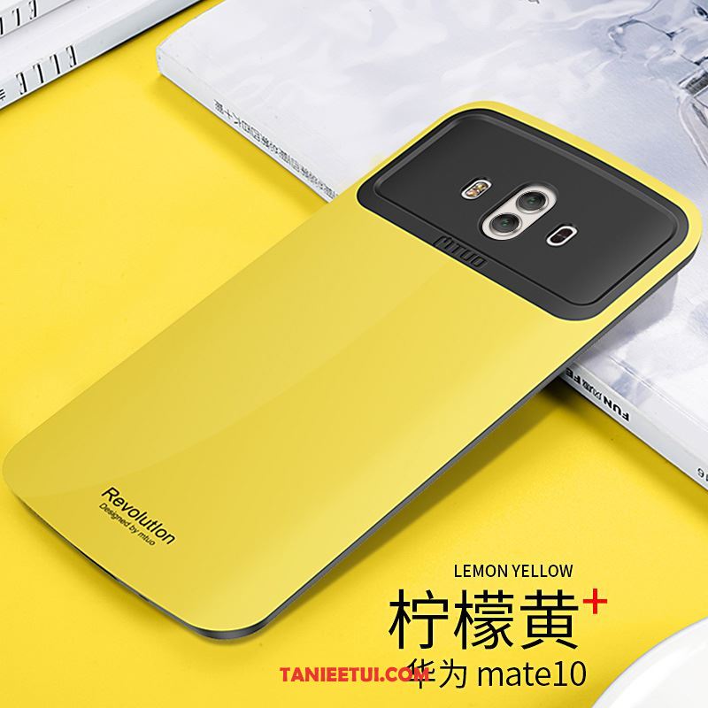 Etui Huawei Mate 10 Silikonowe Ochraniacz Telefon Komórkowy, Futerał Huawei Mate 10 Żółty Anti-fall Trudno