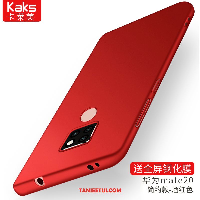 Etui Huawei Mate 20 Anti-fall Ochraniacz Cienkie, Futerał Huawei Mate 20 Czerwony Osobowość Czerwony Netto