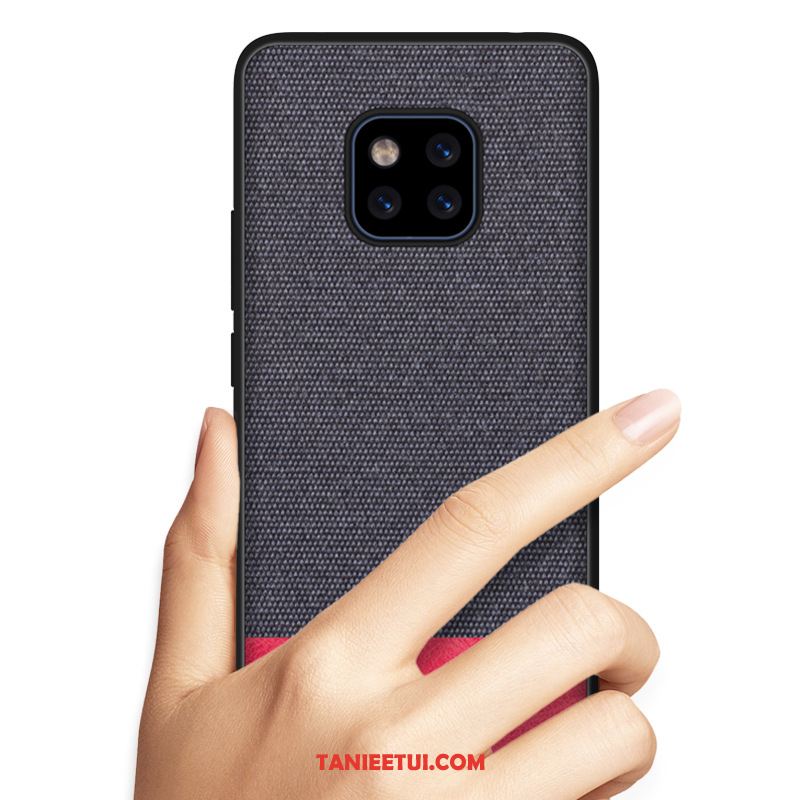 Etui Huawei Mate 20 Pro Wzór Czarny All Inclusive, Futerał Huawei Mate 20 Pro Płótno Moda Kreatywne