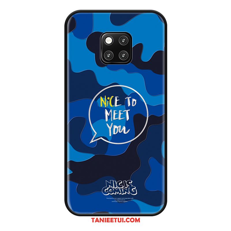 Etui Huawei Mate 20 Rs Wiszące Ozdoby Silikonowe Osobowość, Futerał Huawei Mate 20 Rs Kampus All Inclusive Niebieski