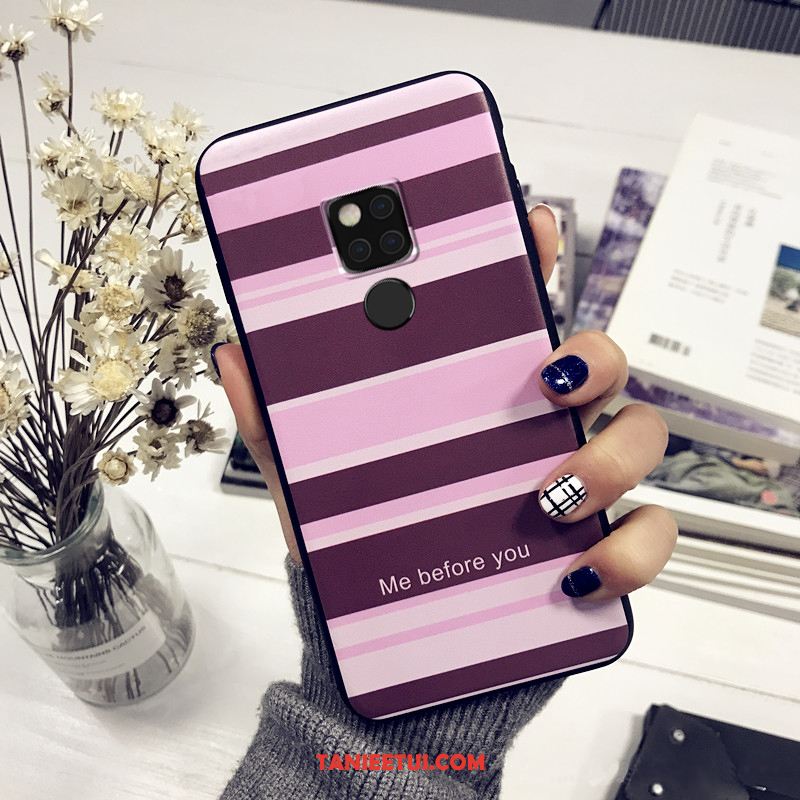 Etui Huawei Mate 20 Tendencja Purpurowy Kreatywne, Pokrowce Huawei Mate 20 Silikonowe Anti-fall Brytyjski