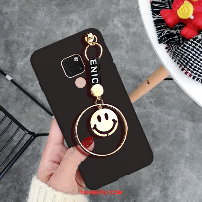 Etui Huawei Mate 20 X Miękki Smile Tendencja, Futerał Huawei Mate 20 X Czarny Metal Telefon Komórkowy