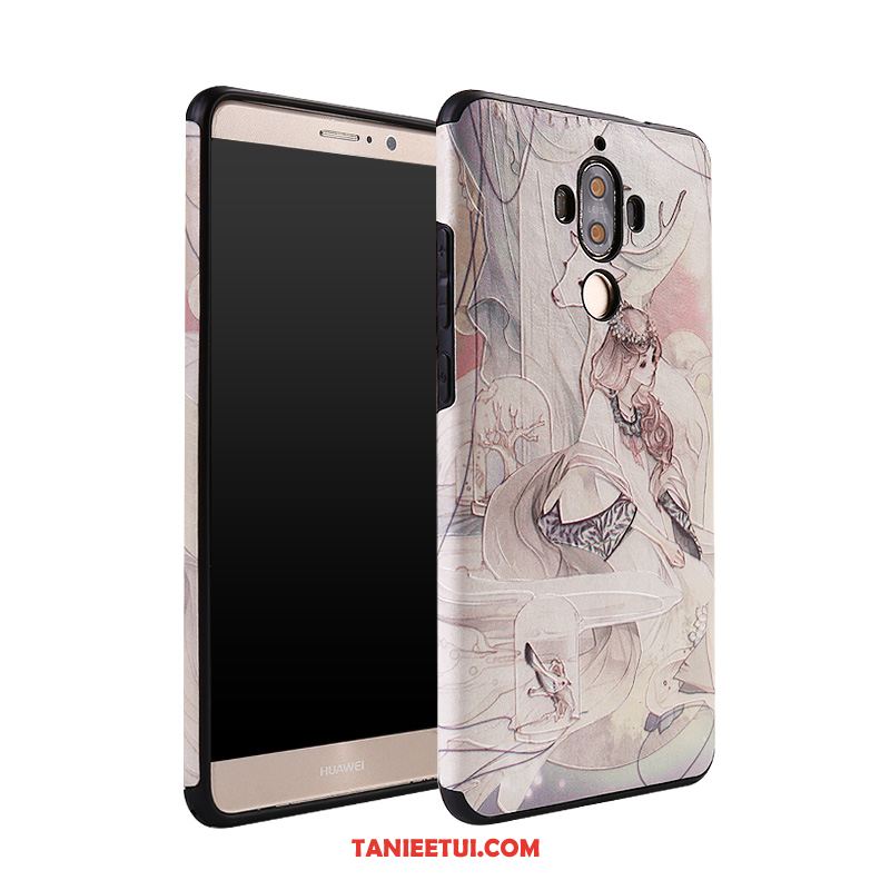 Etui Huawei Mate 9 All Inclusive Relief Szary, Futerał Huawei Mate 9 Telefon Komórkowy