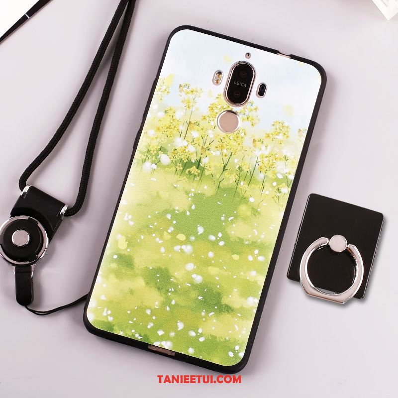 Etui Huawei Mate 9 Klamra Wiszące Ozdoby Wisząca Szyja, Futerał Huawei Mate 9 Tendencja Żółty Nowy