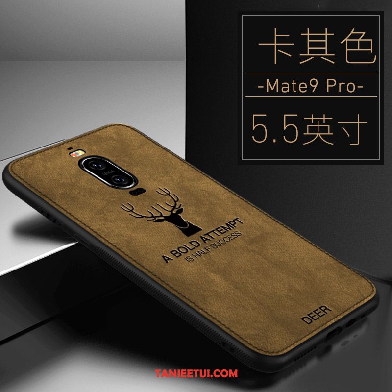 Etui Huawei Mate 9 Pro Nowy Miękki Silikonowe, Obudowa Huawei Mate 9 Pro Khaki All Inclusive Modna Marka