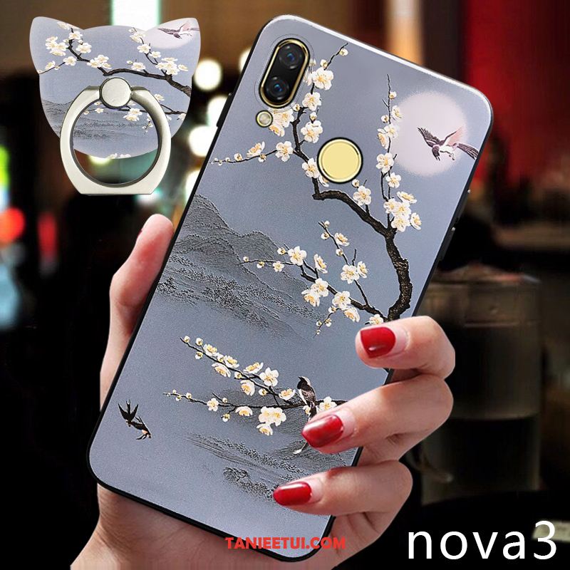 Etui Huawei Nova 3 Telefon Komórkowy Kreatywne Proste, Obudowa Huawei Nova 3 Ochraniacz Miękki Osobowość