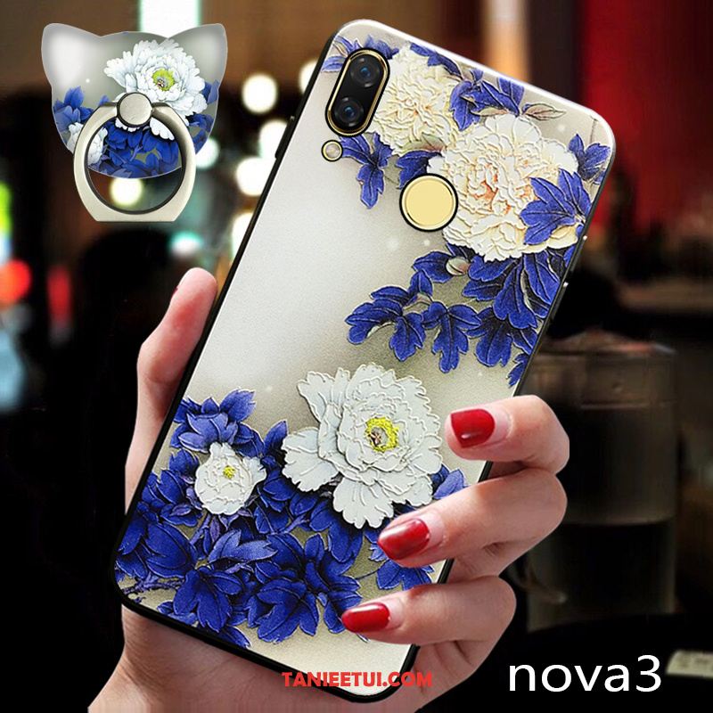 Etui Huawei Nova 3 Tendencja Silikonowe All Inclusive, Obudowa Huawei Nova 3 Wiszące Ozdoby Anti-fall Cienkie