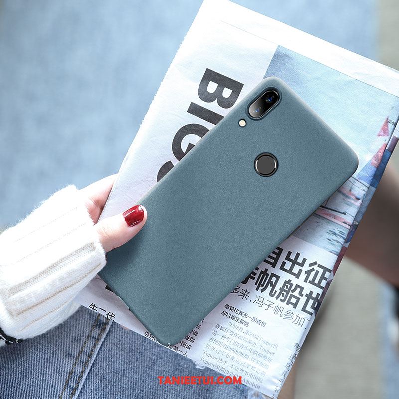 Etui Huawei Nova 3e Czerwony Netto All Inclusive Anti-fall, Obudowa Huawei Nova 3e Nubuku Trudno Niebieski